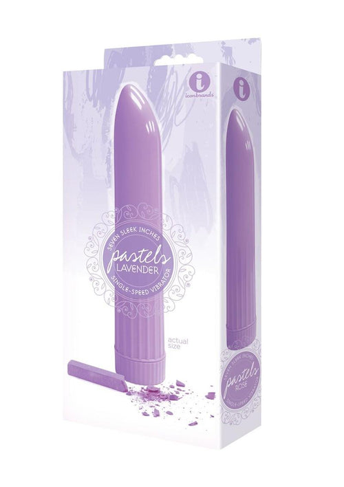 Load image 1 in gallery view. The 9's - Pastels Vibrator - Lavender/Purple - 7in