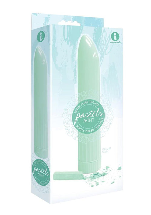 Load image 1 in gallery view. The 9's - Pastels Vibrator - Green/Mint - 7in
