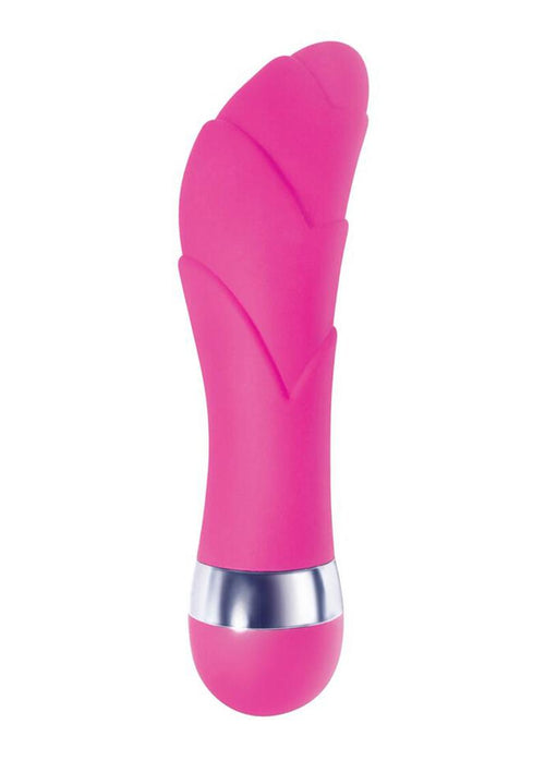 Load image 1 in gallery view. The 9's - Pinkies, Buddy Silicone Mini Vibrator - Pink - 4.5in