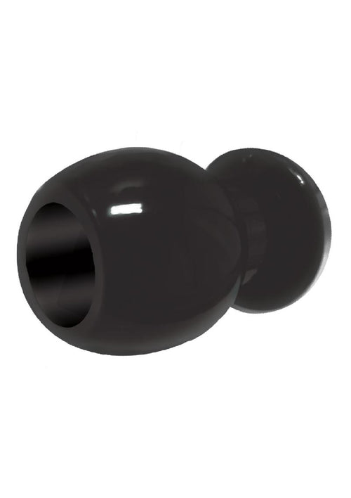 Load image 1 in gallery view. The 9's - Port Hole Hollow Butt Plug - Black
