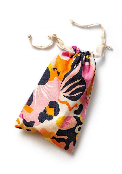 Load image 1 in gallery view. The Collection Burst Cotton Toy Storage - Multicolor - Bag