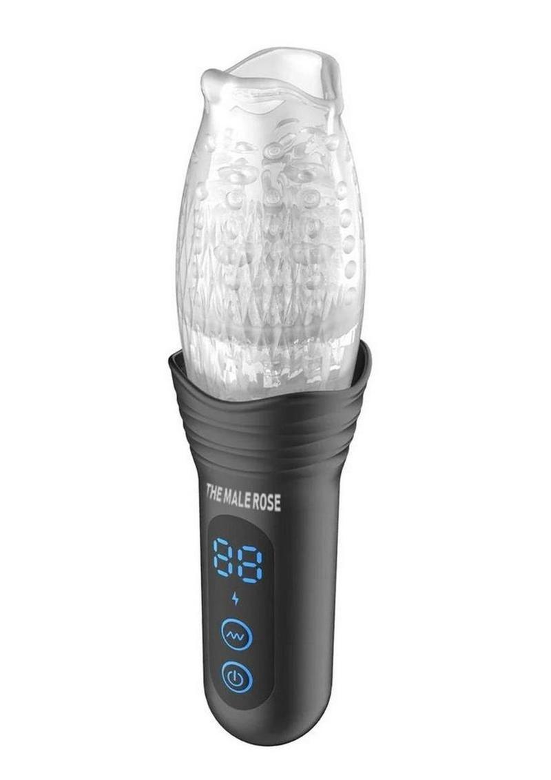 The Male Rose Pro Rechargeable Thrusting Rotating Masturbator - Its Cassidy Bybee