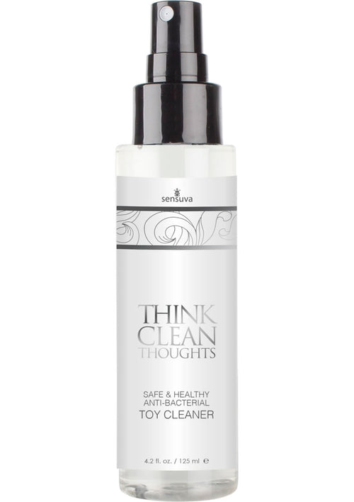 Load image 1 in gallery view. Think Clean Thoughts Anti-Bacterial Toy Clearner 4.2oz Spray