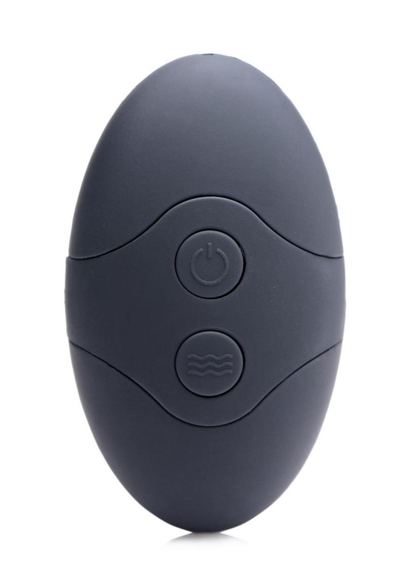 Thump-It Rechargeable Silicone Thumping Anal Plug with Remote Control Thumpit