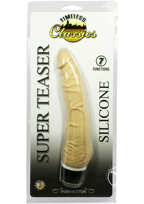 Load image 1 in gallery view. Timeless Classics Super Teaser Silicone Vibrator - Vanilla