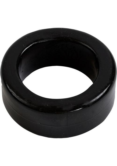 Load image 1 in gallery view. Titanmen Stretch-To-Fit Cock Ring - Black
