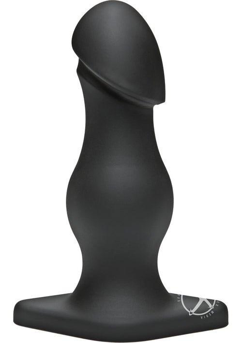Load image 1 in gallery view. Titanmen The Rumpy Smooth Cushioned Anal Plug - Black