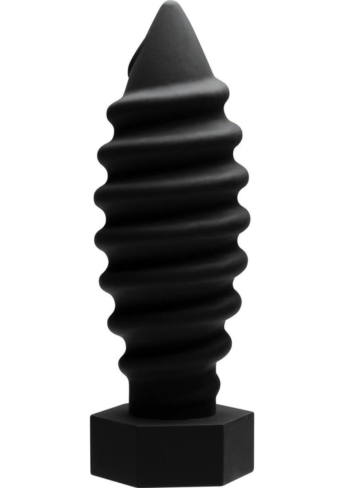 Load image 1 in gallery view. Tom Of Finland Screw U Anal Plug - Black