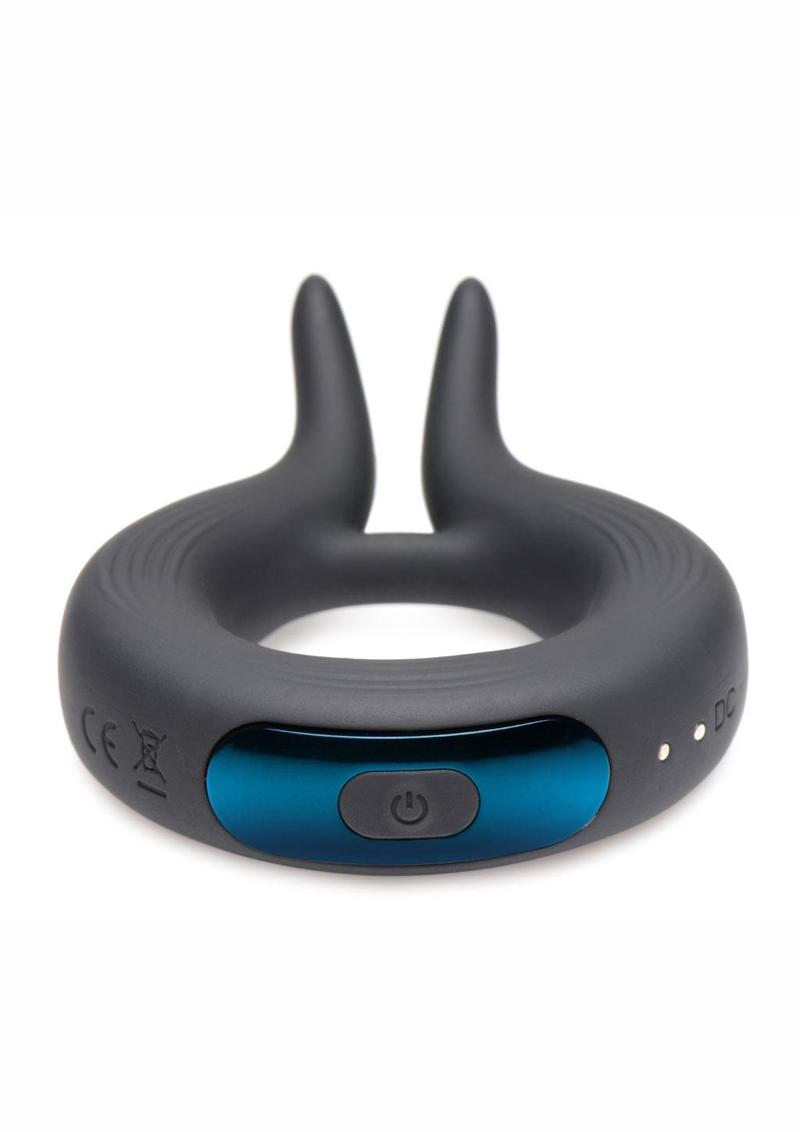 Trinity Men 10x Cock Viper Dual Stimulating Rechargeable Silicone Cock Ring Trinity Men