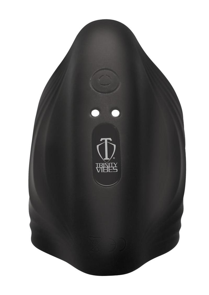 Trinity Men 10x Pleasure Stroke Penis Vibrating Silicone Sleeve Trinity Men