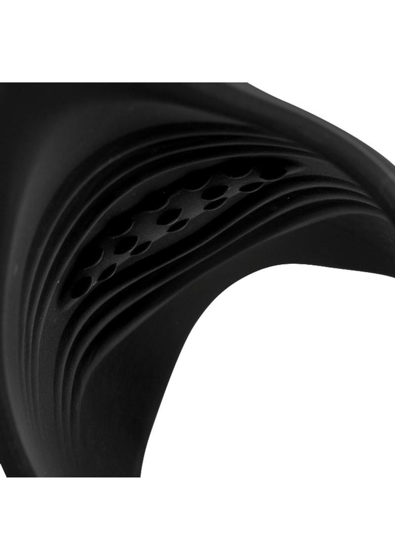 Trinity Men 10x Pleasure Stroke Penis Vibrating Silicone Sleeve Trinity Men