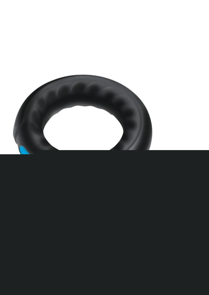 Trinity Men Remote Control 7x Rechargeable Silicone Cock Ring Trinity Men