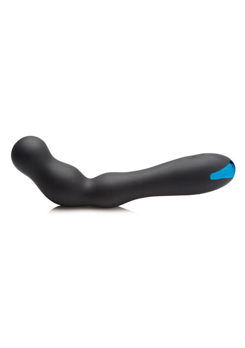Load image 1 in gallery view. Trinity Men Rechargeable Silicone Beaded Prostate Vibrator - Black