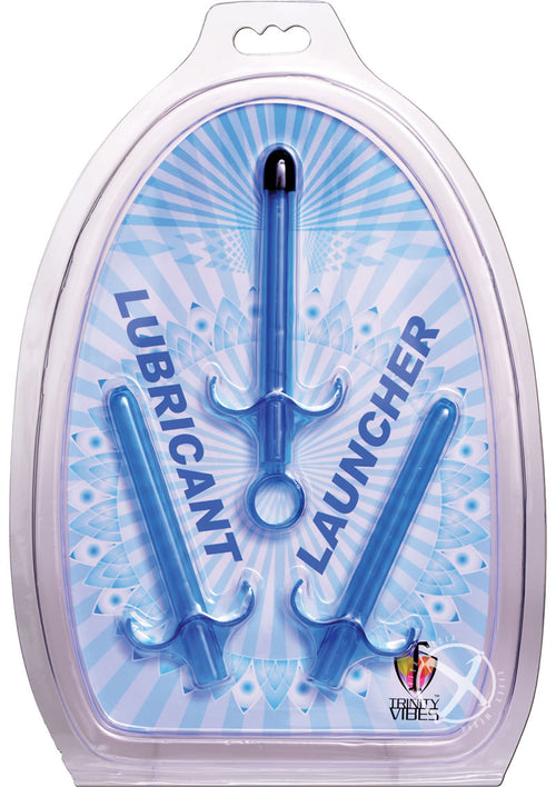 Load image 1 in gallery view. Trinity Vibes Lubricant Launcher - Blue - Set Of 3