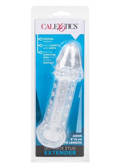 Load image 1 in gallery view. Ultimate Stud Penis Extender with Scrotum Support - Clear