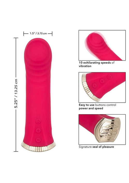 Load image 1 in gallery view. Uncorked Merlot Silicone Rechargeable Vibrator Uncorked