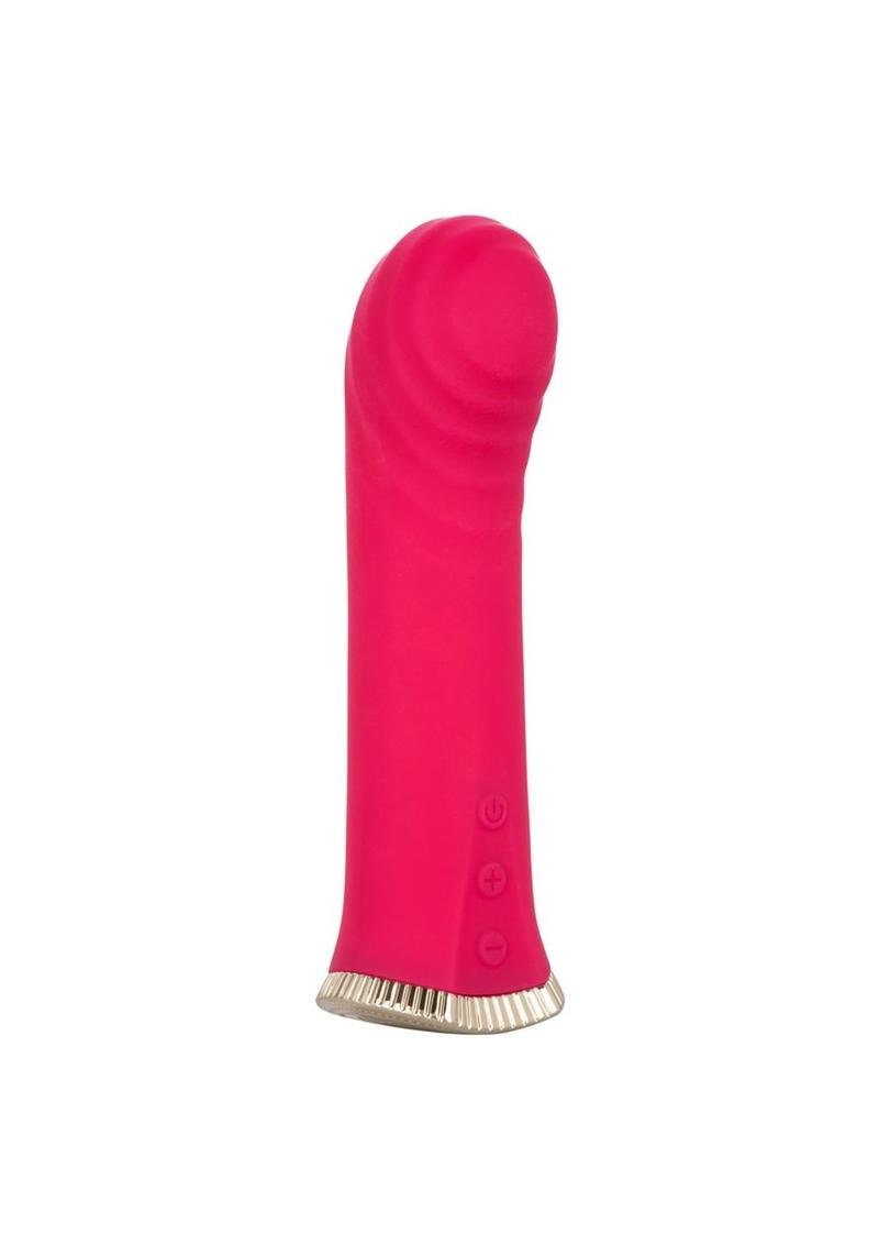 Uncorked Merlot Silicone Rechargeable Vibrator Uncorked