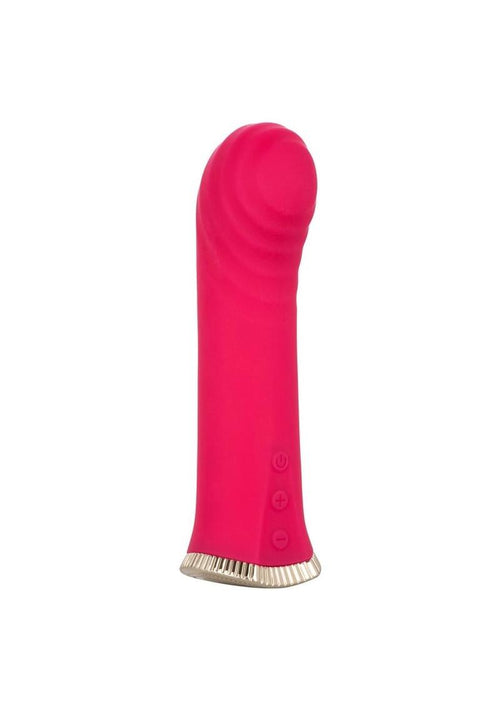 Load image 1 in gallery view. Uncorked Merlot Silicone Rechargeable Vibrator Uncorked