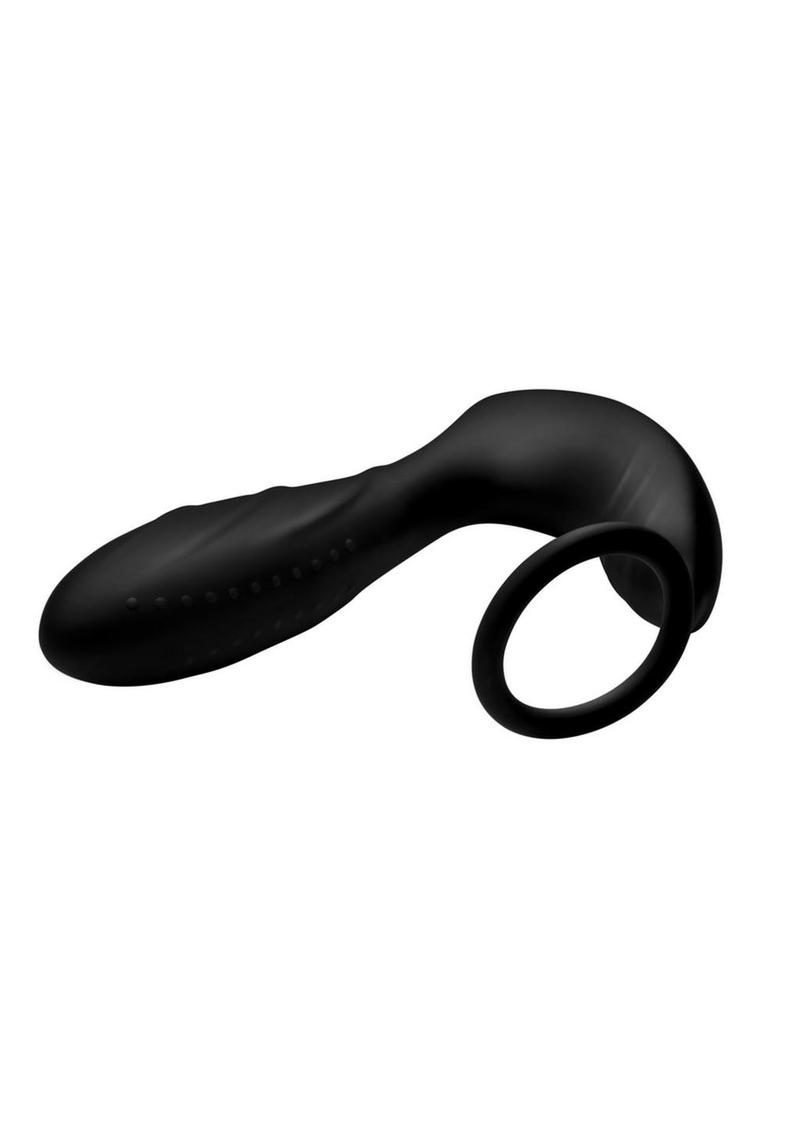 Under Control Rechargeable Silicone Prostate Vibrator and Cock Strap with Remote Control Under Control