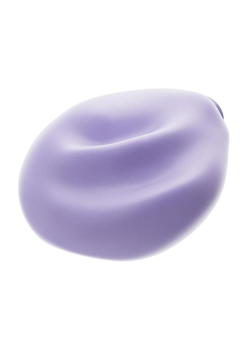 Urself Pulse Pad Rechargeable Silicone Grinder with Remote Blush