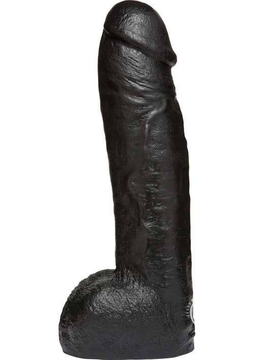 Load image 1 in gallery view. Vac-U-Lock Codeblack Realistic Hung Dildo - Black - 12in