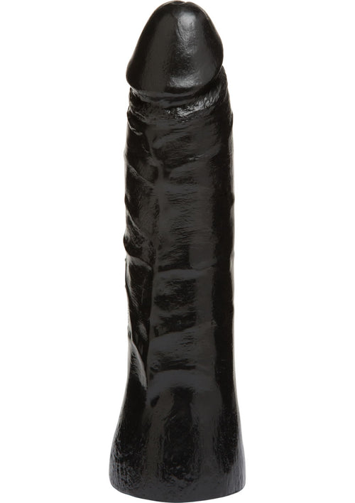 Load image 1 in gallery view. Vac-U-Lock Codeblack Thin Dildo - Black - 7in