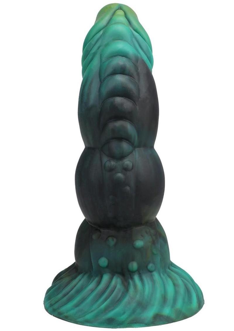 Vac-U-Lock Fantasy Fuckers Green Serpent Silicone Dildo Vac-U-Lock