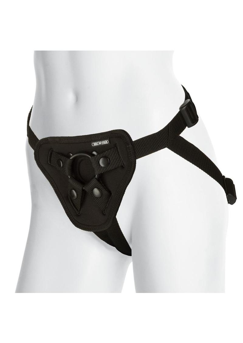 Vac-U-Lock Platinum Luxe Harness with Butt Plug Vac-U-Lock