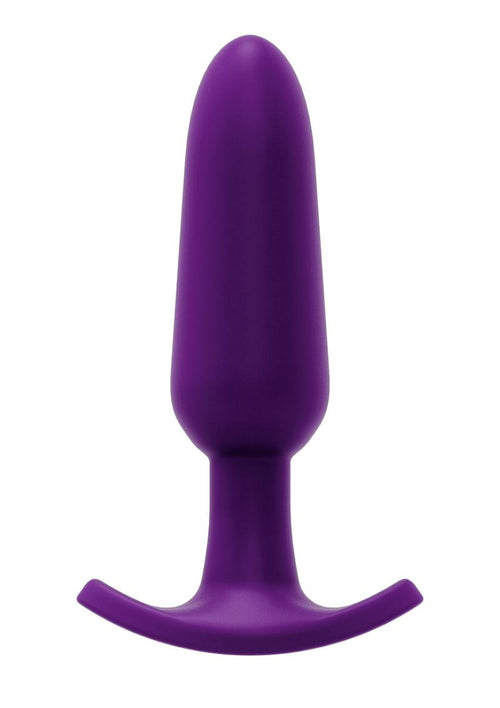 Load image 1 in gallery view. Vedo Bump Plus Rechargeable Silicone Anal Vibrator with Remote Control - Deep Purple/Purple