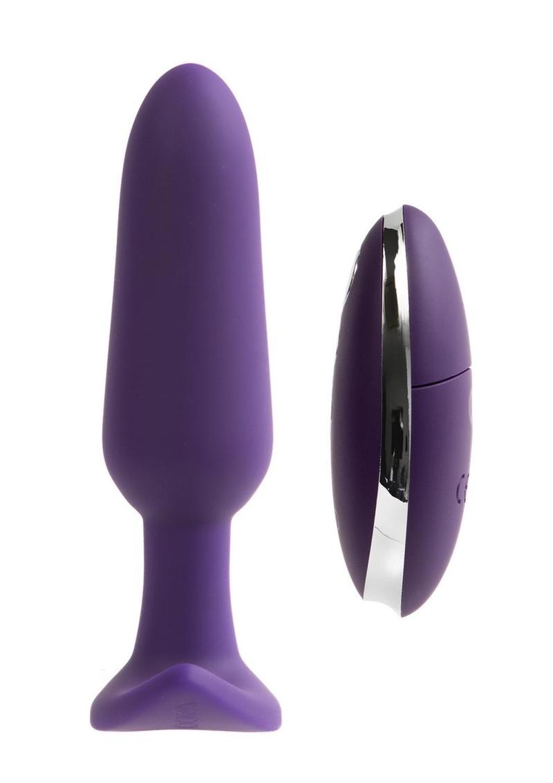 Vedo Bump Plus Rechargeable Silicone Anal Vibrator with Remote Control VeDO