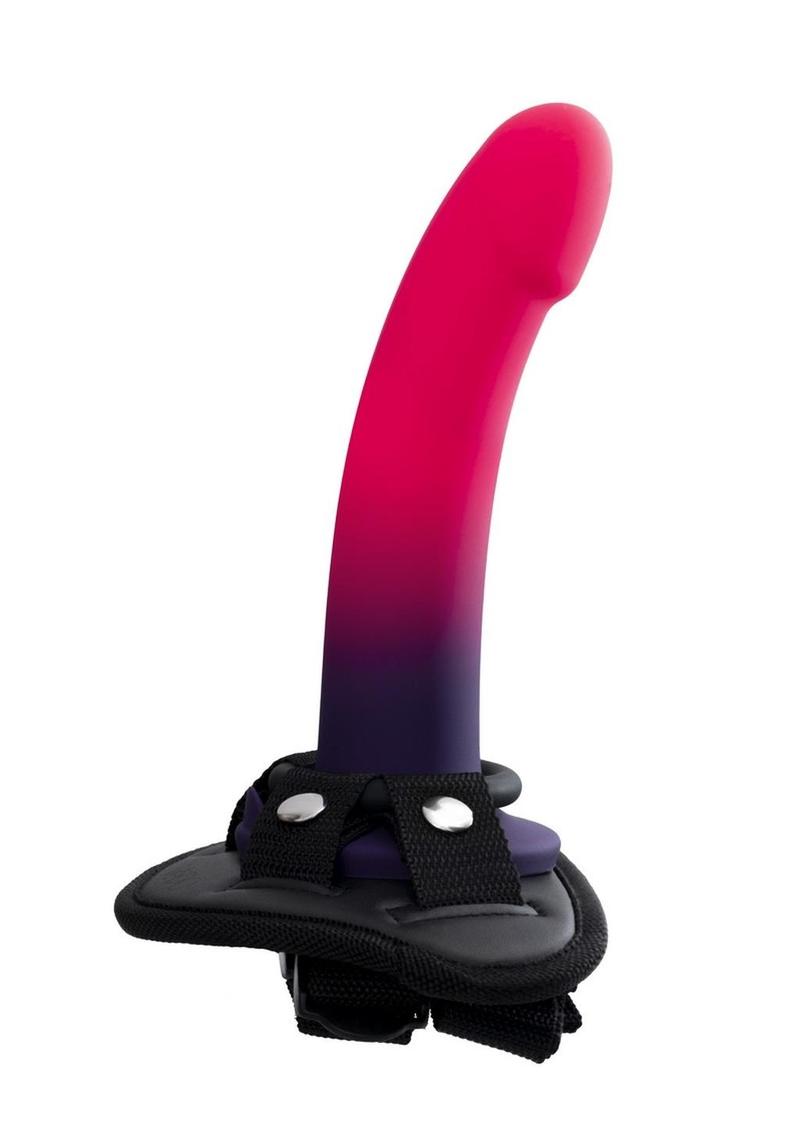 Vedo Duo Silicone Dildo with Harness VeDO