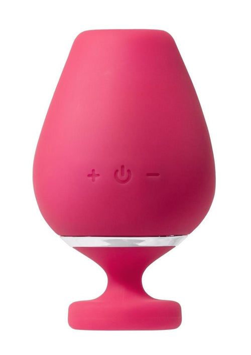 Load image 1 in gallery view. Vedo Vino Silicone Rechargeable Sonic Vibrator - Pink