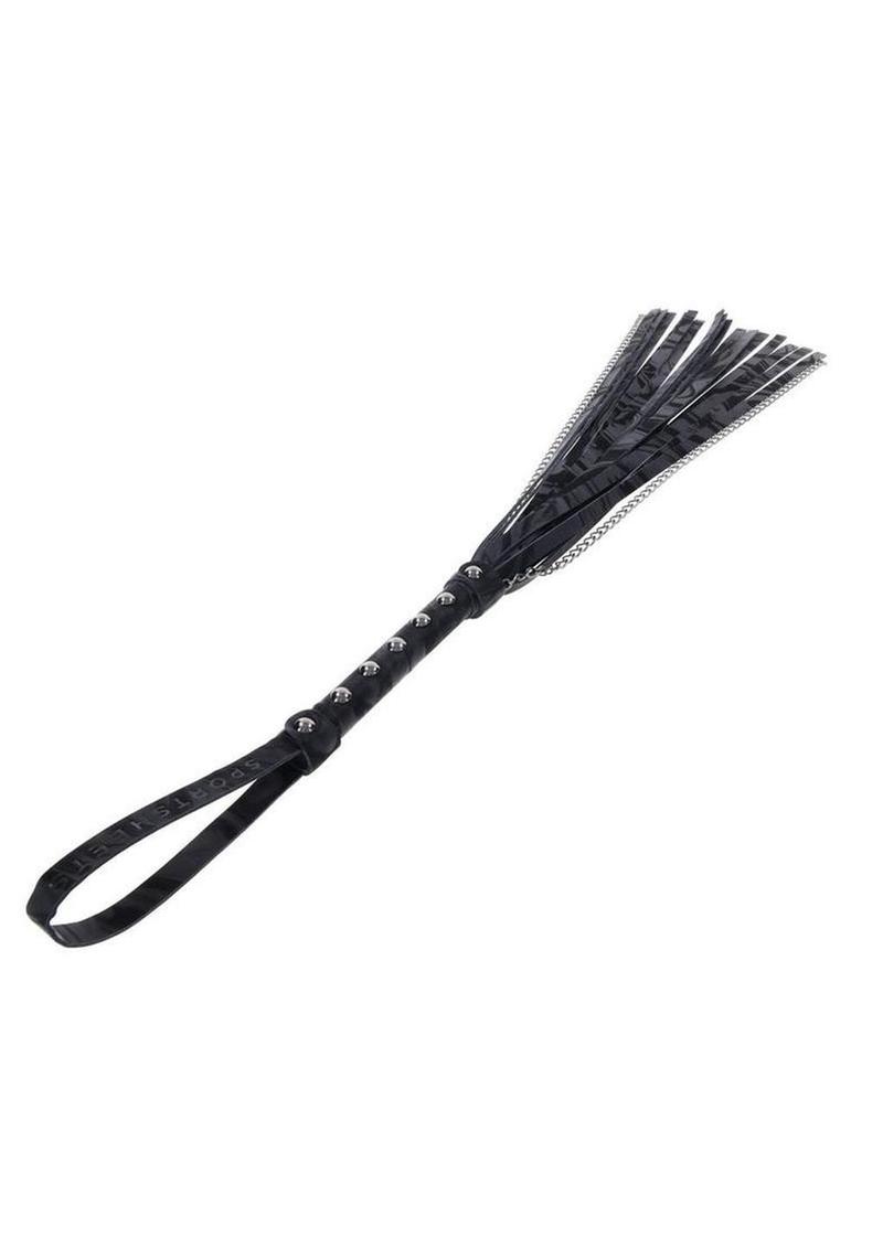 Velvet Noir Chain Flogger Sportsheets