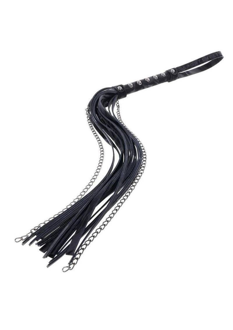 Velvet Noir Chain Flogger Sportsheets