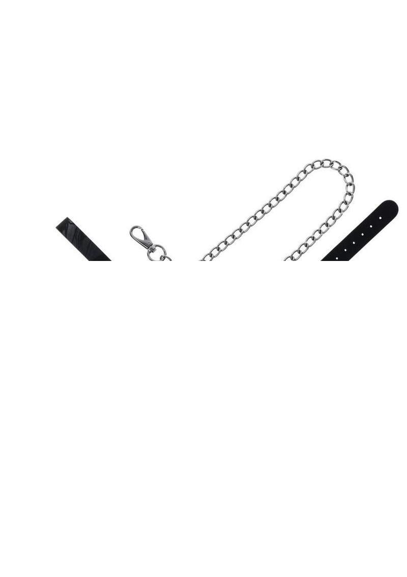 Velvet Noir Collar and Leash Sportsheets