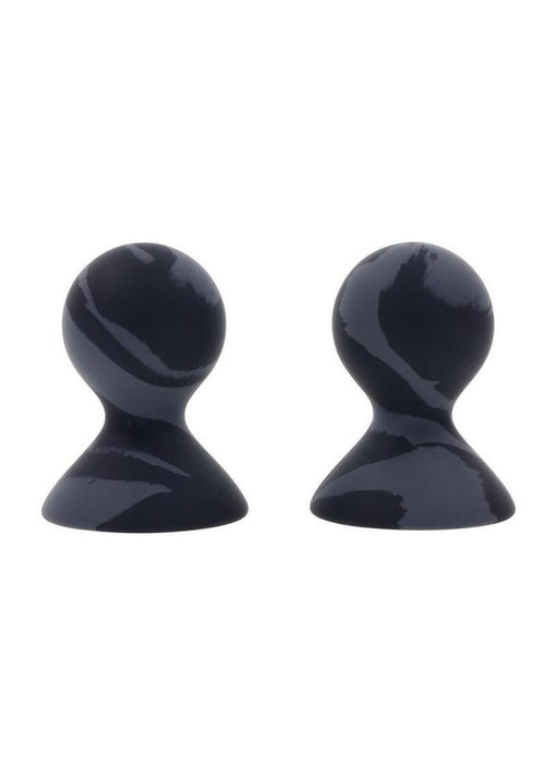 Load image 1 in gallery view. Velvet Noir Silicone Nipple Suckers - Black