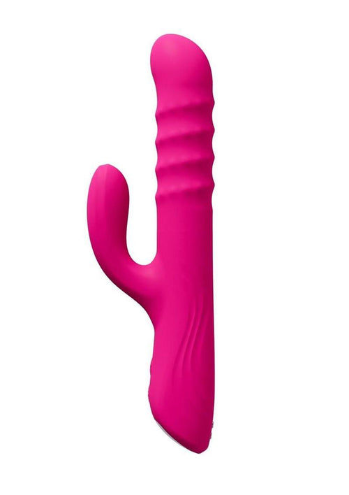 Load image 1 in gallery view. Velvo Rotating Vibrating 3-In-1 Rechargeable Bluetooth App Compatible Rabbit Vibrator