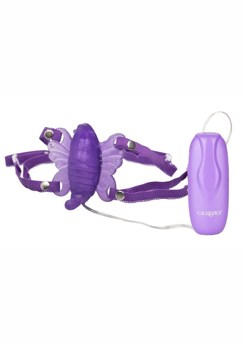 Load image 1 in gallery view. Venus Butterfly II Strap-On with Remote Control - Purple