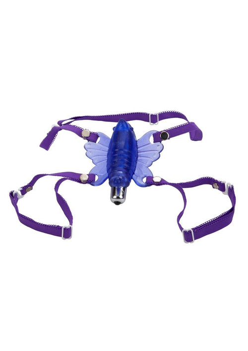 Load image 1 in gallery view. Venus Butterfly Wireless Strap-On - Purple