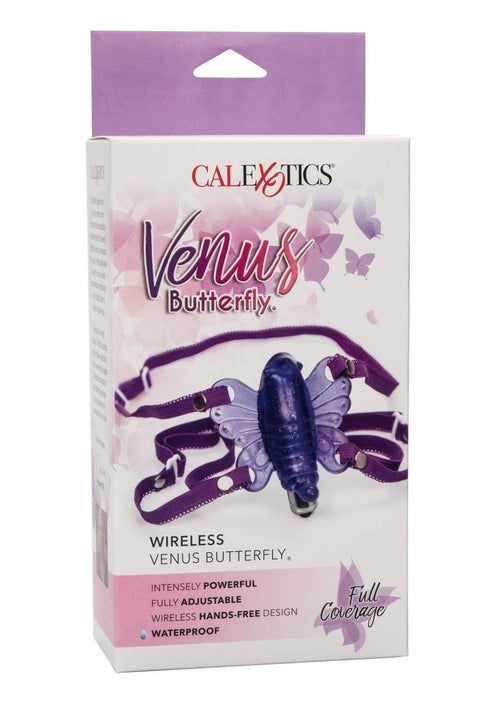 Load image 1 in gallery view. Venus Butterfly Wireless Strap-On - Purple