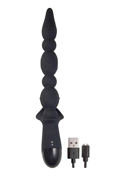 Load image 1 in gallery view. Vibrating Buttfuk Rechargeable Silicone Anal Wand Nasstoys