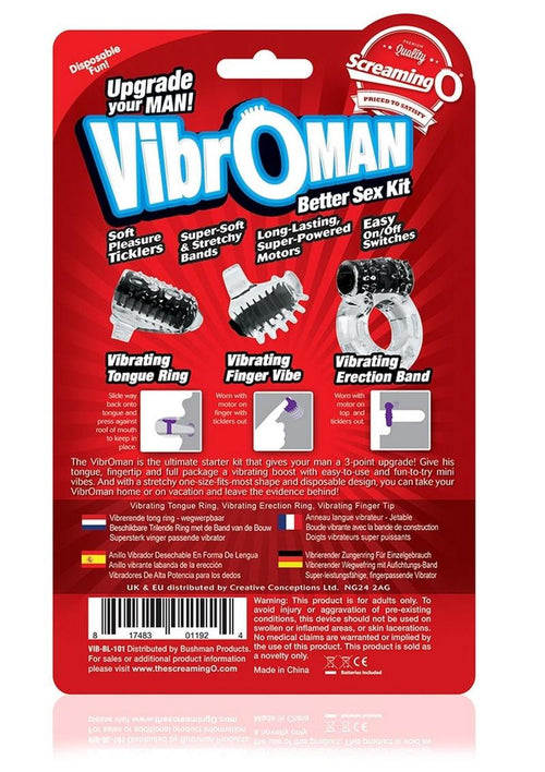 Load image 1 in gallery view. Vibroman Better Sex Kit Screaming O