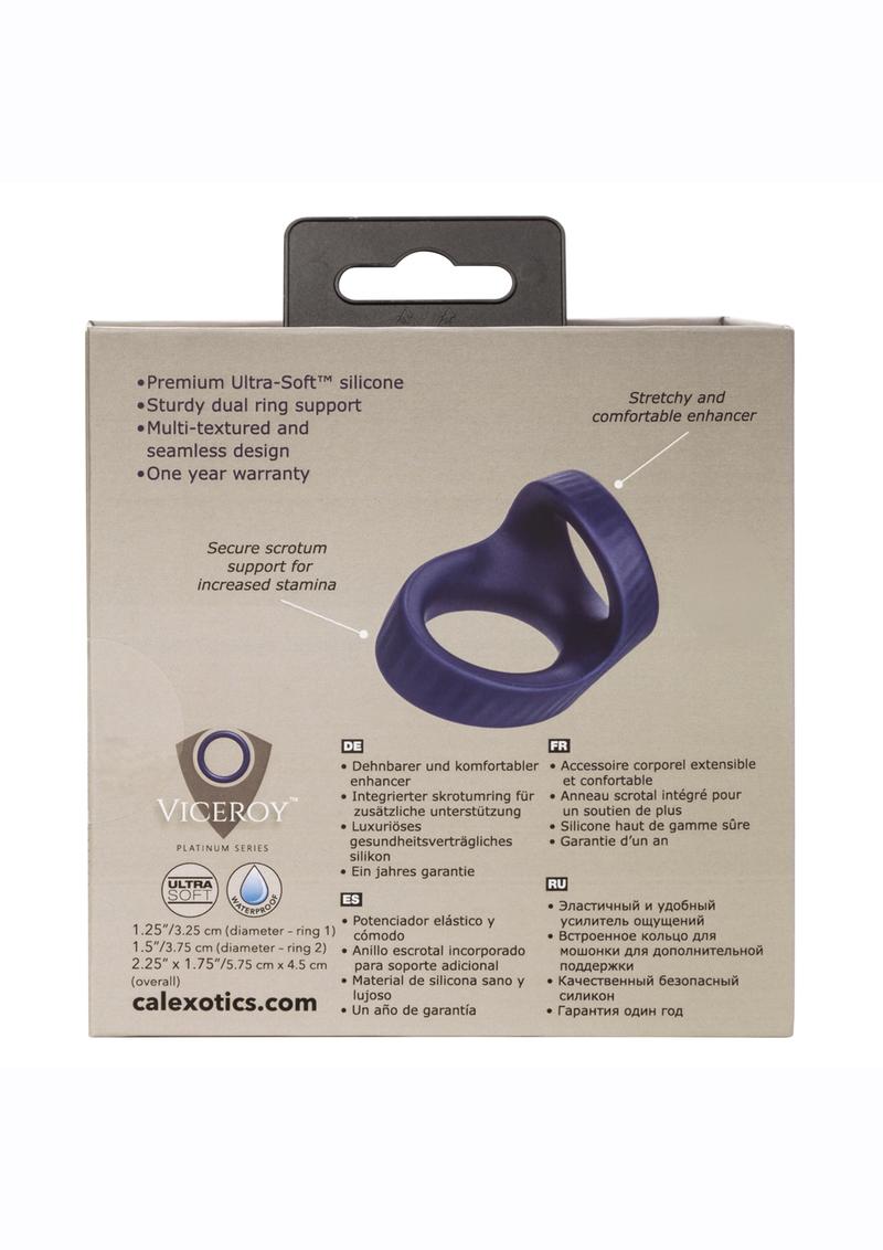 Viceroy Max Dual Ring Silicone Cock Ring Viceroy