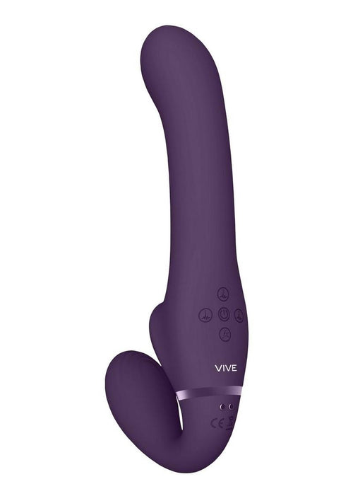 Load image 1 in gallery view. Vive Al Rechargeable Silicone Dual Motor Strapless Strap-On Vive by Shots