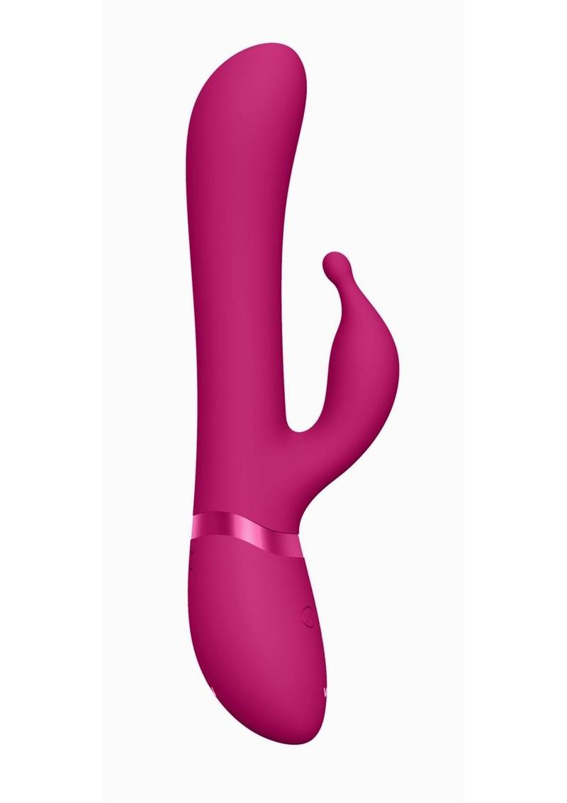 Vive Chou Rechargeable Silicone G-Spot Rabbit and Clitoral Stimulator Vive by Shots
