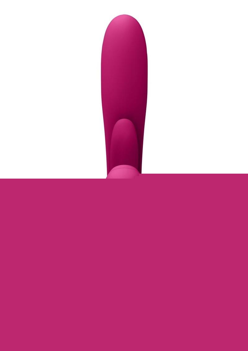 Vive Ena Rechargeable Silicone Triple Motor Thrusting G-Spot with Flapper and Air Wave Clit Stimulation Vibrator Vive by Shots