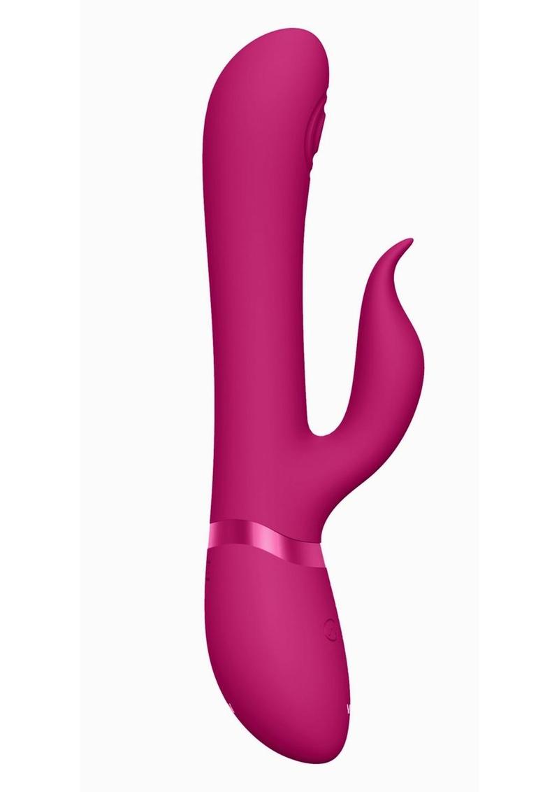Vive Etsu Rechargeable Silicone Pulse Wave G-Spot Rabbit and Clitroal Stimulator Vive by Shots