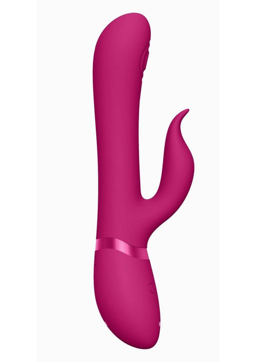 Load image 1 in gallery view. Vive Etsu Rechargeable Silicone Pulse Wave G-Spot Rabbit and Clitroal Stimulator Vive by Shots