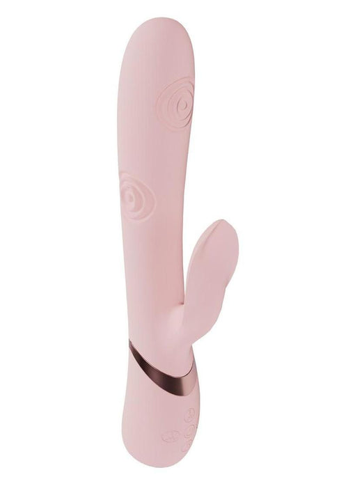 Load image 1 in gallery view. Vive Fronda Rechargeable Silicone Triple Motor G-Spot Vibrating and Tapping Leaf Clit Stimulator Vive by Shots