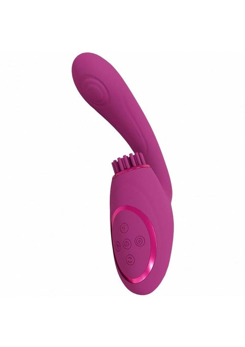Load image 1 in gallery view. Vive Gen Rechargeable Silicone Triple Motor G-Spot Vibrator with Pulse Wave Vive by Shots